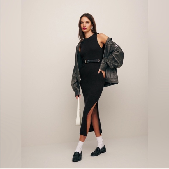 Reformation Dresses & Skirts - Reformation Basil Cashmere Sleeveless
Sweater Dress